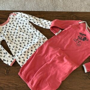 Disney baby girl sleep sacks. Set of 2. 6 Months.